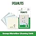 Microfiber Cloth & Glasses Wipes (6 Pack) Lens & Glasses Cleaning Cloth - Eye Glass Clean Cloths - Eyeglass Cleaning Cloths - Camera Lenses & Gadget Delicate Screens - Snoopy