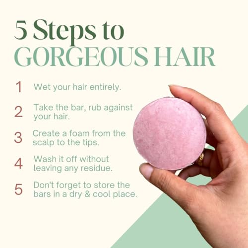 Image of Shunyam Mini Shampoo Bar - 10g Travel Size|Natural Solid Shampoo|Plastic-Free, Eco-Friendly Hair Care for All Hair Types|1 Bar = 3 Washes|SLS-Free, Vegan|Ideal for Gifting & Travel Mix