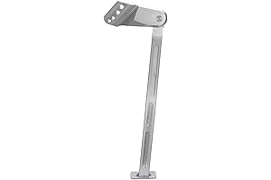 Pro Moto Billet PMB-01-2009 Silver Kickstand for Smooth and Effortless Motorcycle Parking