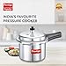 Prestige PRP3 Pressure Cooker, 3 Liter, Silver, Aluminum