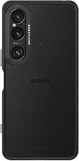 Xperia 1 VI 耐衝撃 カスタマイズ ケース アルミパーツが美しい Guardian Standard デビルケース ガーディアンスタンダード エクスペリアワンマークシックス SO-51E SOG13 (ブラック)