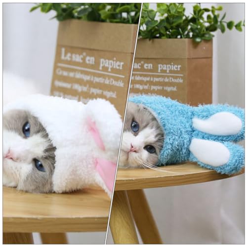 4PCS Sombrero Conejito para Mascotas con Orejas miniatura 6