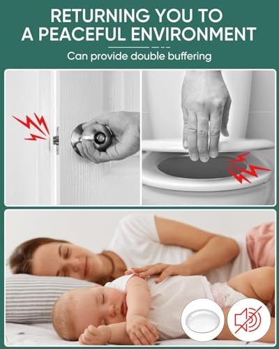 ONUEMP 304pcs Cabinet Door Bumpers Clear, Adhesive Rubber Feet Silicone, Sound Dampening Door Slam Stopper Non Slip Furniture Pads Wall Protector for Cutting Board, Drawers, Glass Cabinet