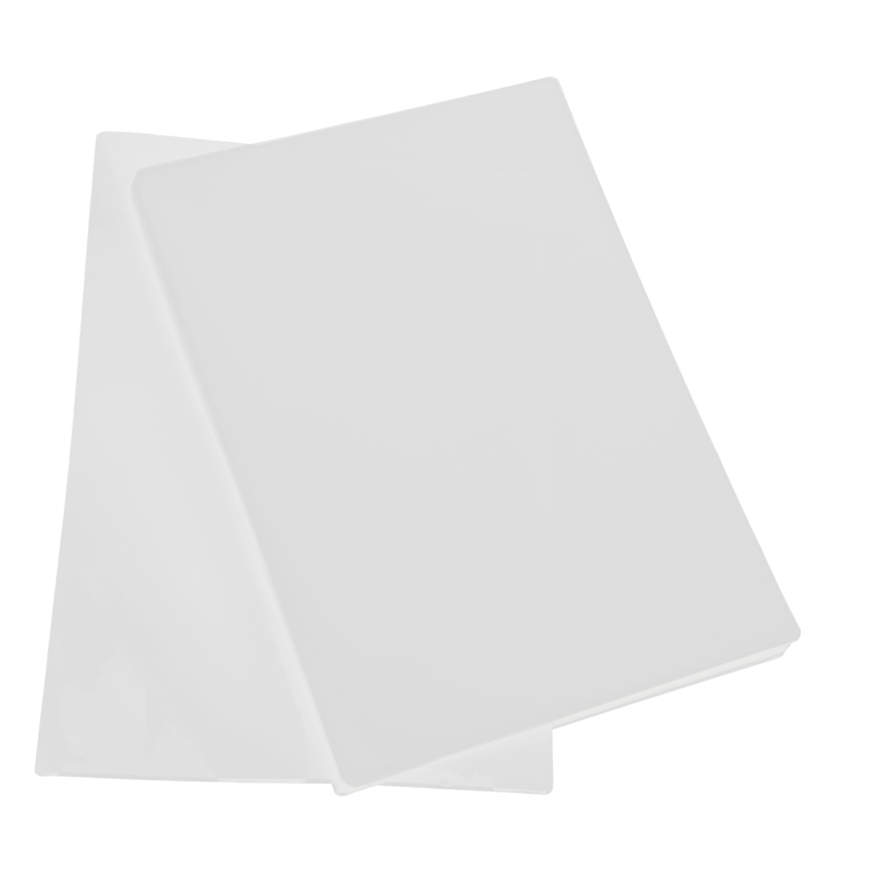 Angoily 100pièces Fournitures de Plastification Transparentes Film de Plastification Thermique Feuilles pour Maison Bureau