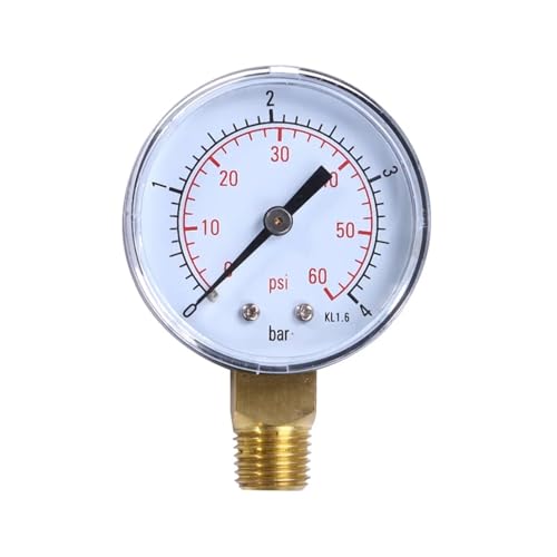 Manomètre compresseur 4 bar pour stabiliser la pression d'air