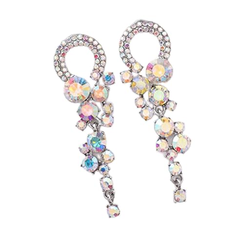 Boucles d'oreilles argent et cristal acrylique pour sublimer vos soirées