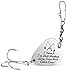 1st Wedding Anniversary Gifts Fishing Lure Fisherman Gifts for Husband/Boyfriend Mens Christmas Valentines's Day Gift