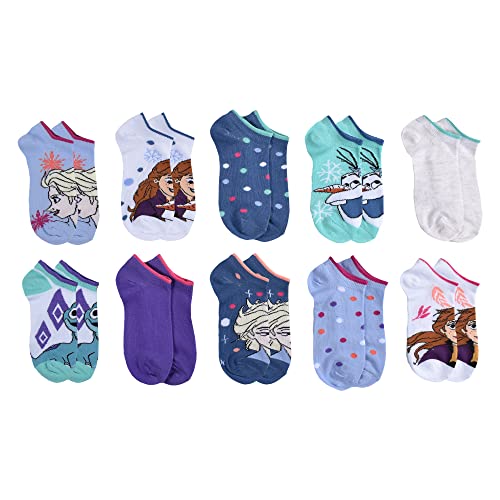 Image of Disney Frozen Girls' Frozen 2 No Show Socks