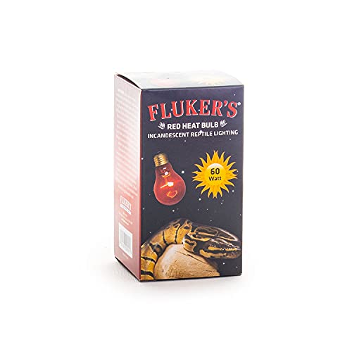 Fluker's Red Heat Bulbs For Reptiles, Black, 1 Count (Pack Of 1) #TOP1