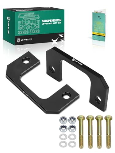 Image of YHTAUTO 1 /2 Inch Front Leveling Lift Kit for Chevrolet, GMC | Compatible with 2007-2024 Silverado 1500 & Sierra & Tahoe, RWD /4WD | Raise the Front By 1 /2 Inch, w /Hardware Kit, Set of 2