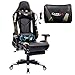 Produktbild Kasorix Gaming Stuhl, Bürostuhl mit Fußstütze, Schreibtischstuhl Zocker Gamer PC Stuhl mit Kopfstütze und Lendenkissen, Ergonomischer Computer Gaming Chair, Massage 150kg 8508-Tarnfarbe Camouflage