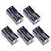 MEIBAOGE 5pcs 4xAA Battery Holder Carriers Practical Battery Connector Highly Strength Case for Digital Device