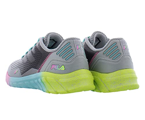 Fila Countdown 9 Girls Shoes Size 5.5, Color: Grey/Blue2