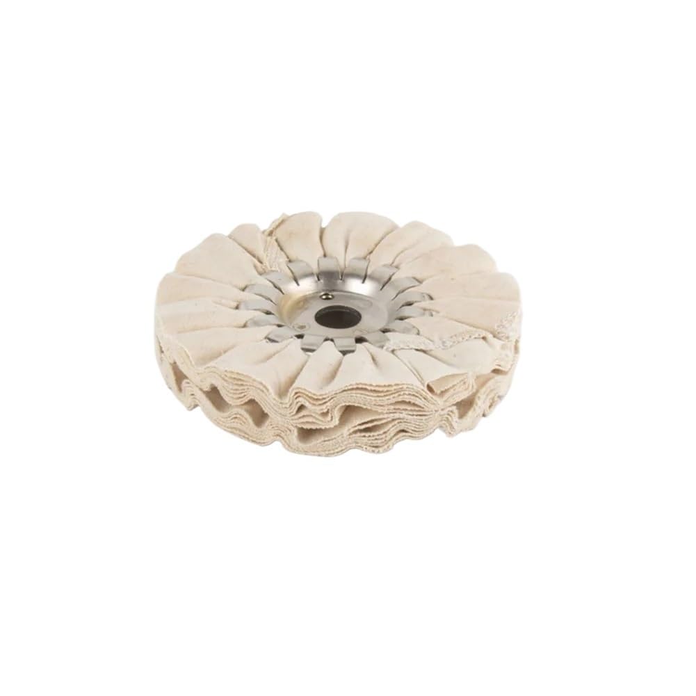 1 x tarcza polerska, 150 mm do 300 mm, średnica otworu 16 mm, bawełniane koło polerskie dla doskonałej wydajności polerowania (300 mm x 16 mm)