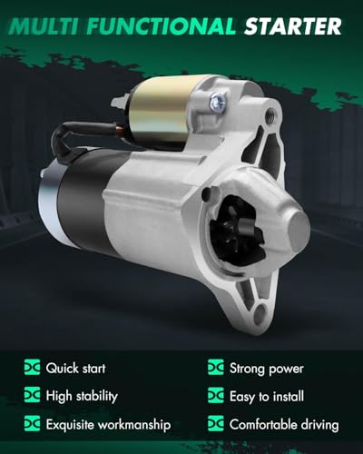 Image of SCITOO Starter Motor fit for Jeep for Grand Cherokee 2003-2004 Replacement Starter SMT0296