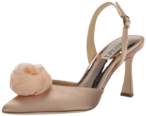 Badgley Mischka Women's CARLISE Pump, Blush Nude, 5.5