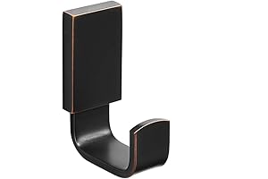 Self-Adhesive Bronze Hook: Multipurpose Organizer for Your Home Needs