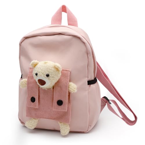 VOSSOT Mochila Infantil Oso para Niña 2-5 Años