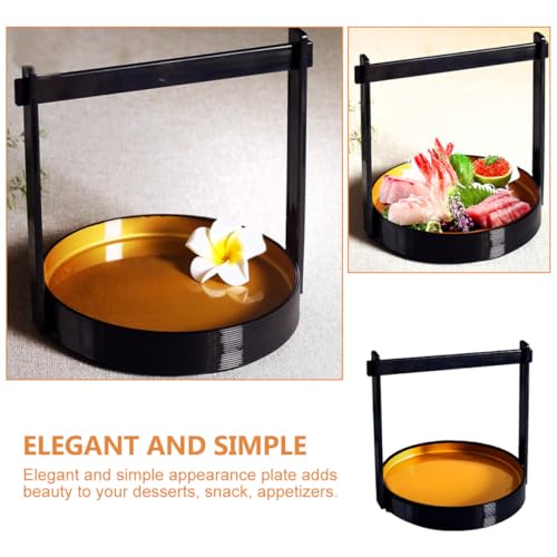 Plato pequeño japonés para sushi de plástico miniatura 3