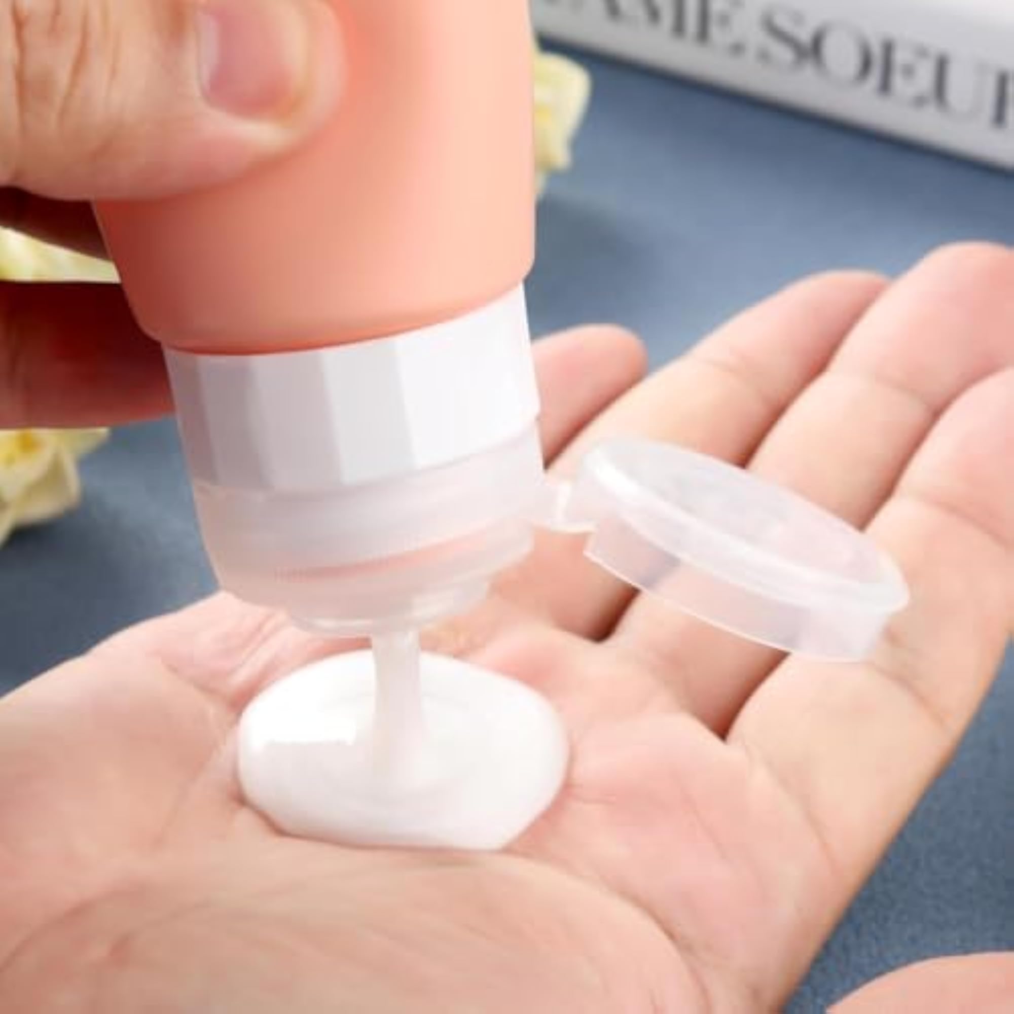 Travel Refillable Squeezable Bottles, TSA Approved, 4 Pack