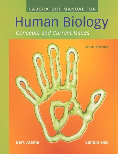 Livre de biologie humaine manuel de laboratoire pour cours de physiologie