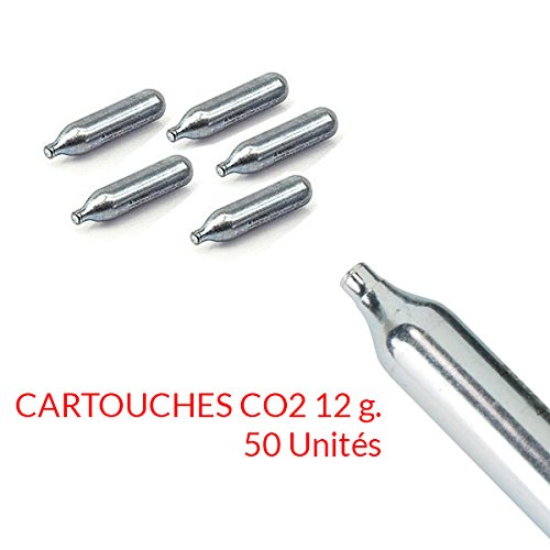 Cartouche CO2 12 g. par 50 Cover
