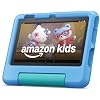 Amazon Fire 7 Kids tablet, ages 3-7. Top-selling 7 kids tablet on Amazon. Includes ad-free and exclusive content, easy parental controls, 10-hr battery, 16 GB, Blue