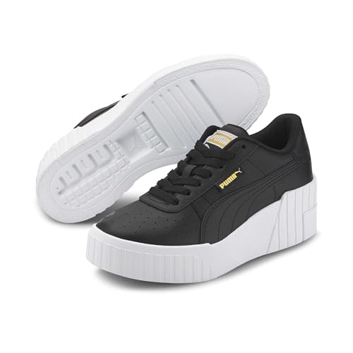 Image of PUMA Womens Cali Platform Sneakers Shoes Casual - White