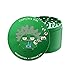 GRINDNATION X Papriko Einstein Pipe Grinder | Verde | Diámetro 63 mm | Cuchilla afilada | Imán fuerte | 4 piezas | Incluye bolsa, raspador y pincel
