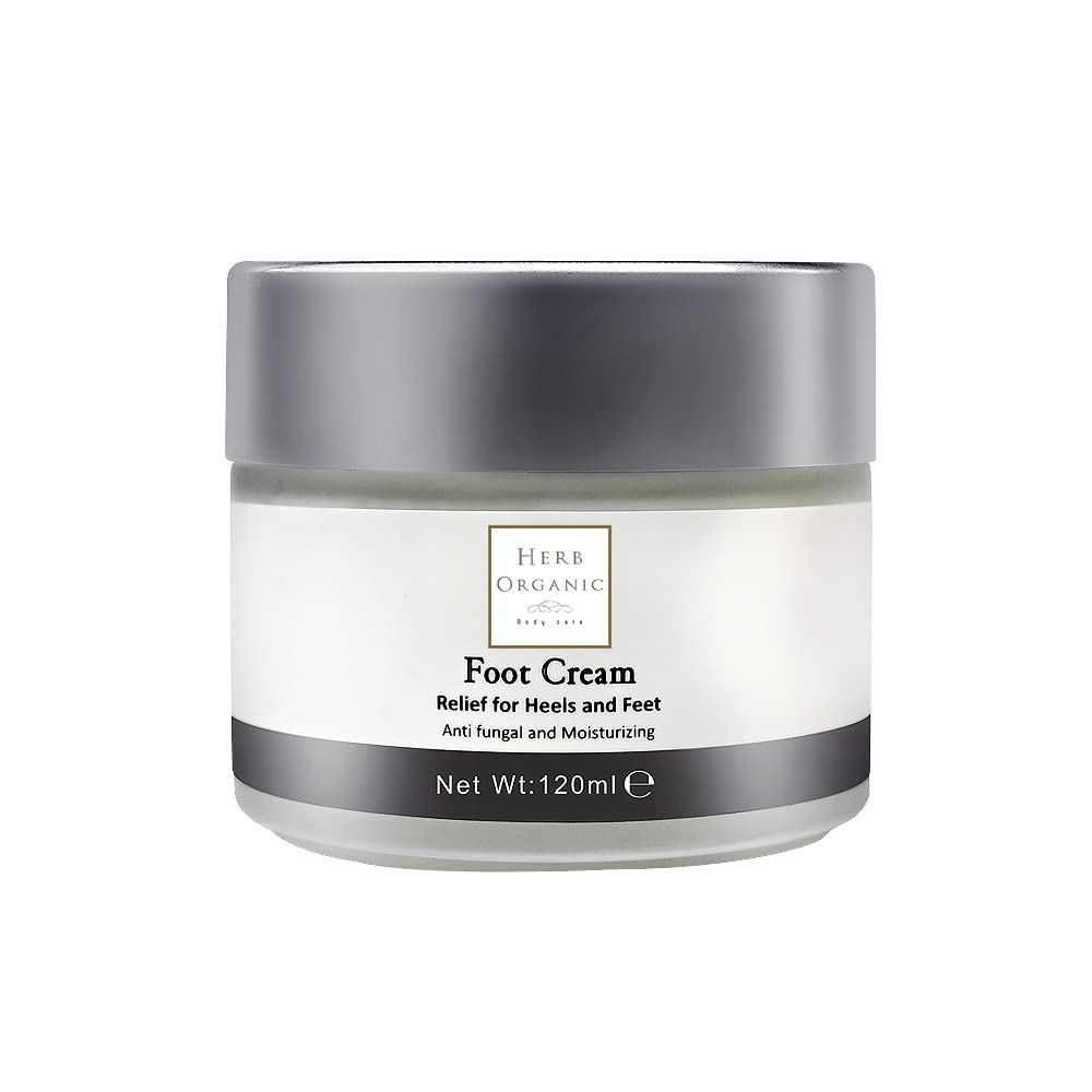 Sponsored Ad – HerbOrganic Foot Cream for Cracked Heels and Dry Skin, Foot care, Foot Massage, Foot Moisturiser, Foot Fung...