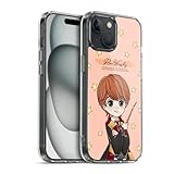 Head Case Designs Officially Licensed Harry Potter Ron Weasley Deathly Hallows XXXVII Gel Case [Military Grade Protection] Compatible with Apple iPhone 15 and Compatible with MagSafe