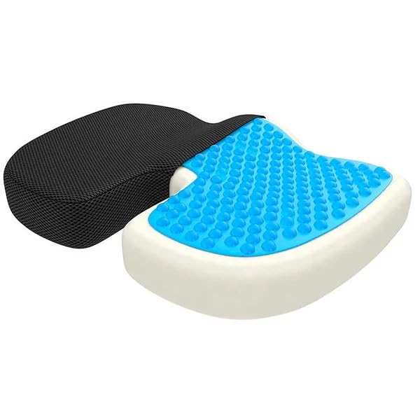 Coussin Orthopédique d'Assise Cellsius(1x Coussin Noir)