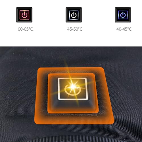 Chauffe-mains électrique étanche et coupe-vent compatible écran tactile - 3