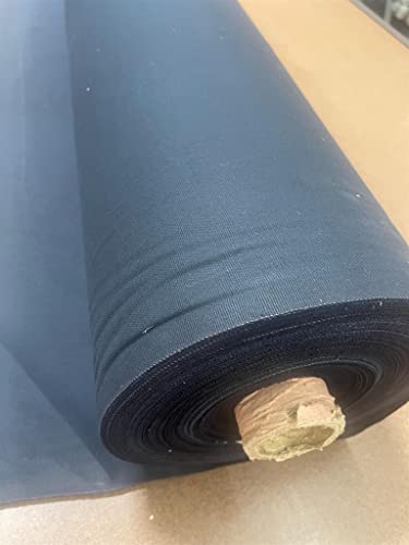 Image of Sedona Designz 60 inch Wide Cotton Duck Canvas Fabric - 7oz Durable 100% Cotton (Black, 2 Yards)