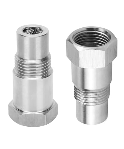 Flaconi Extensión del Sensor de Oxígeno del Coche, Extensor de Sensor de Oxígeno,Espaciador del Extensor del Sensor de O2,Adaptador Espaciador,Adecuado para Sensor de Oxígeno de Coche M18x1.5mm