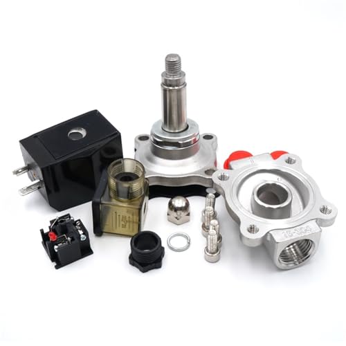 Électrovanne 1-1/4 inox 304 à diaphragme étanche DC24V