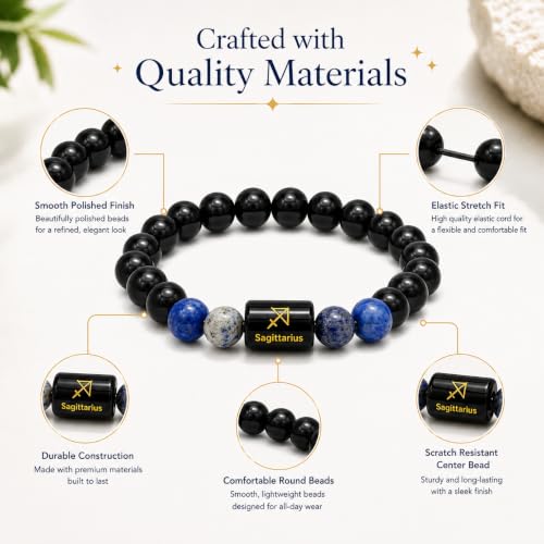 Image of Zodiac Crystal Bracelet for Men & Women