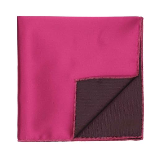 Image of tiemart Solid Color Pocket Squares for Men | For Suits, Perfect for Wedding Parties, 12 x 12 inch / 30 x 30 cm