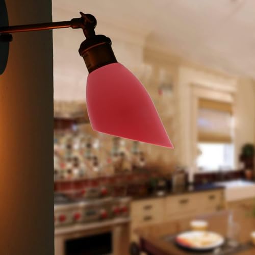 Image of Holibanna Small Horseshoe Lampshade Decorative Solid-color Plastic Light Cover for Desk Lamps Easy to Install for Bedroom and Living Room Lighting