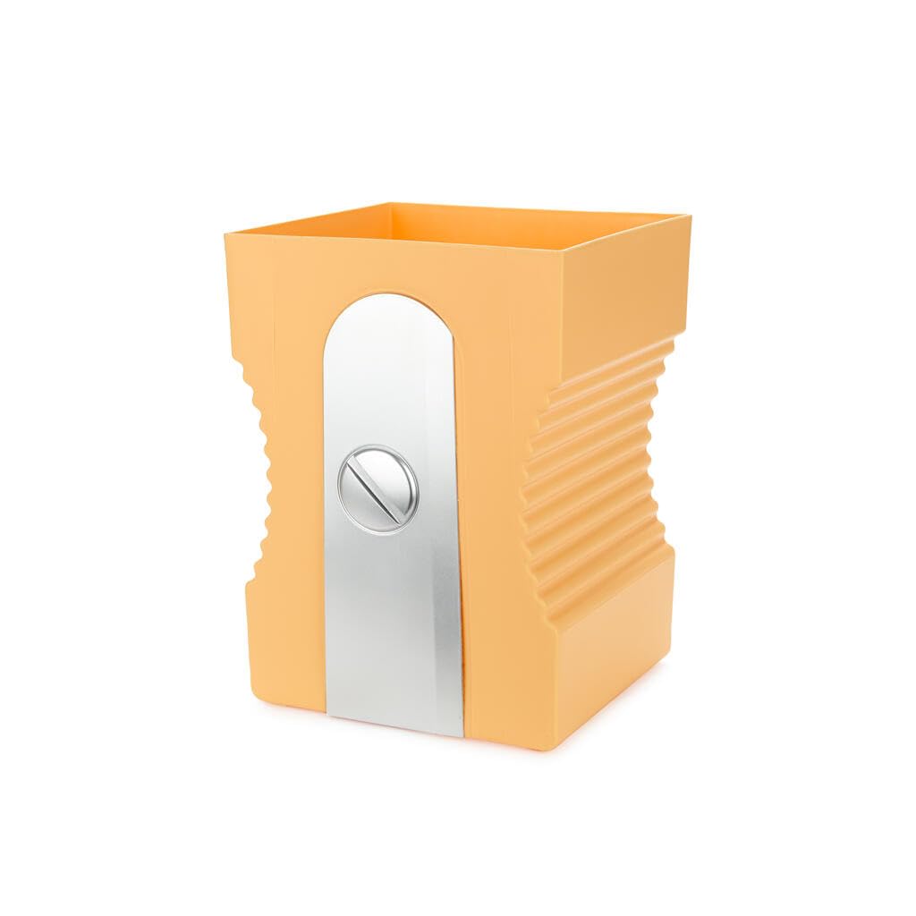 balvi Papierkorb Sharpener Orange Farbe Inspiriert durch einen Anspitzer Plastik