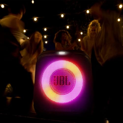 JBL PartyBox Encore Essential 2 Portable Party Speaker Bundle with 2 Wireless Microphones (Black) - image 3