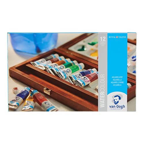 Van Gogh Caja de Madera Acuarela Tube Box GWC112