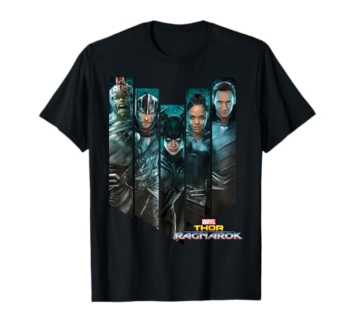 T-shirt Thor Ragnarok Marvel Group Shot pour compléter votre garde-robe geek et urbaine