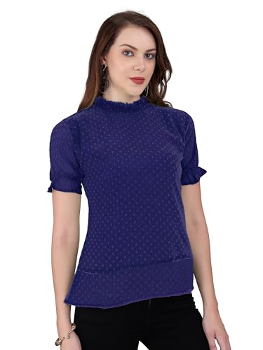 Image of Sidhidata Women's Tissue Fabric Premium Regular Fit Casual Top For & Girl'S