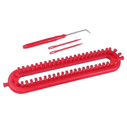 Image of SAZ DEKOR Scarf Loom Crocheting Handmade DIY Craft Knitting Tool for Scarf Blanket Hat 26cm