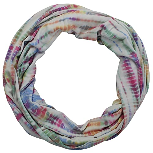Écharpe à boucles Freak Scene snood tube en bamboo imprimé batik