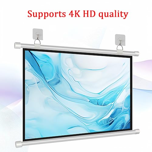 Pantalla Manual para Proyector 72" 16:9 miniatura 4