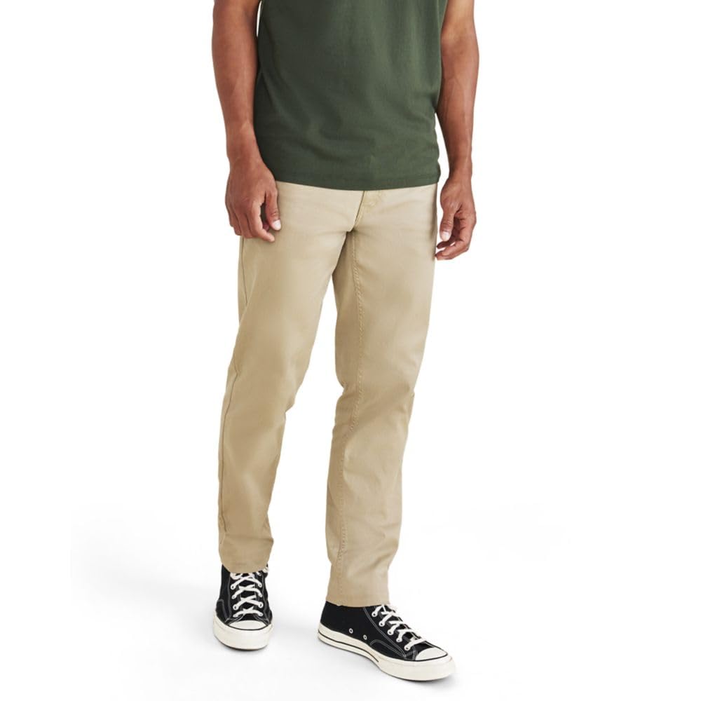 DOCKERSMen's Athletic Fit Jean Cut All Seasons Tech Pants