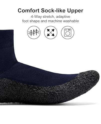 ALEADER Men's Cross-Trainer Minimalist Barefoot Shoes Women Weightlifting Squat Shoes Gym Training Shoes Wide Toe Box3