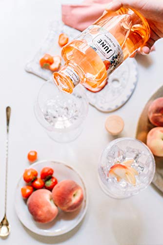 G‘Vine June Wildpfirsich- und Sommerfrucht Geschmack Gin Likör, 700 ml – Bild 3